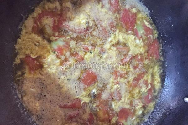 西红柿肉末鸡蛋汤