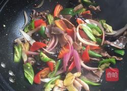 尖椒爆炒鸡胗的做法图解5