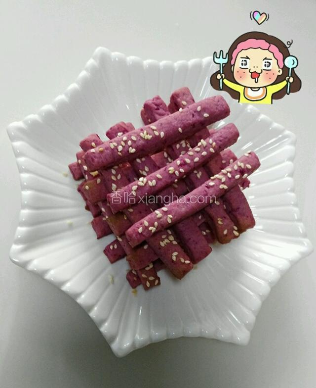 紫薯饼干棒