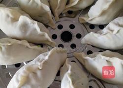 韭菜鸡蛋烫面蒸饺的做法图解8