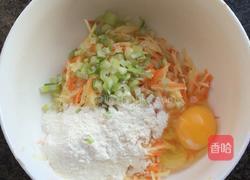 葱香土豆鸡蛋饼的做法图解3