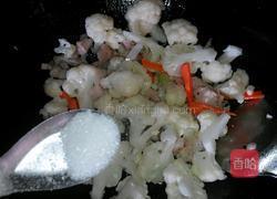 素炒菜花的做法图解7