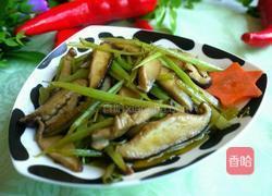 素炒香菇芹菜的做法图解7