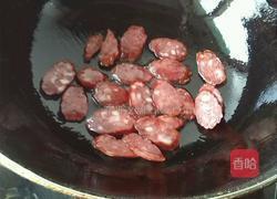 腊肠干煸四季豆的做法图解7