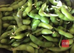 五香水煮毛豆的做法图解2