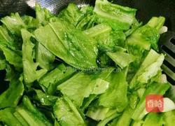 豉汁油麦菜的做法图解4