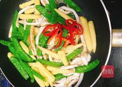 双蔬炒鲜鱿的做法图解8