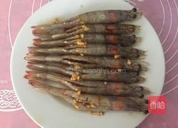 蒜蓉开片虾的做法图解4
