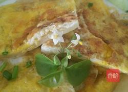 煎蛋葱油饼的做法图解9