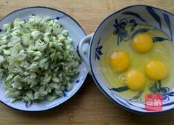 槐花炒雞蛋的做法圖解1