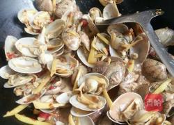 爆炒麻辣花蛤的做法图解7