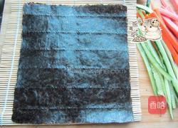 快手版紫菜包饭的做法图解3