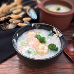 鲍鱼鲜虾粥