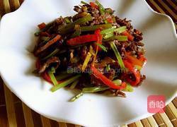 家常炒牛肉的做法图解5