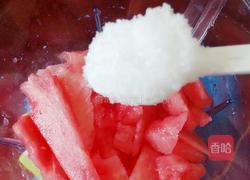自制西瓜冰棍的做法图解2