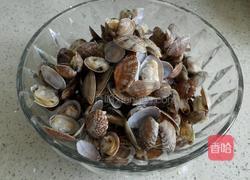 葱香蛤蜊肉的做法图解3