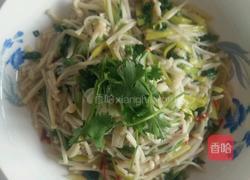 蒜苗拌金针菇的做法图解7