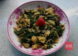 刺老芽炒鸡蛋的做法图解8