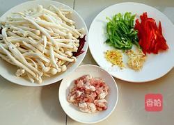 干煸茶树菇的做法图解1