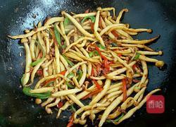 干煸茶树菇的做法图解8