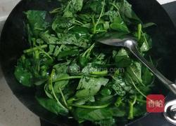 清炒竹叶菜的做法图解2