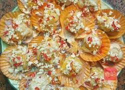 豉油蒜蓉蒸扇贝的做法图解9