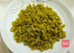 酸豆角炒鸡杂的做法图解5