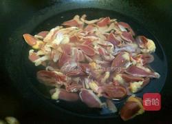 酸豆角炒鸡杂的做法图解6