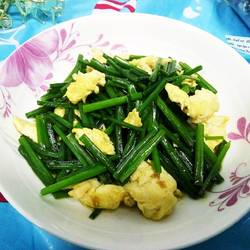韭菜花炒蛋的做法[图]