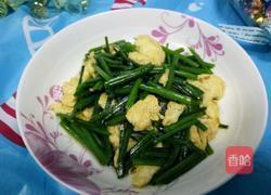 韭菜花炒蛋的做法图解7
