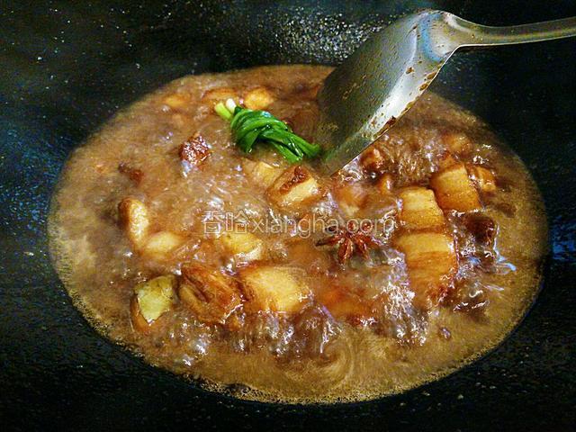 调入盐，大火煮开几分钟后转小火慢炖。