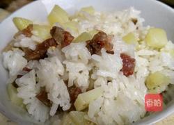 土豆臘腸燜飯的做法圖解8