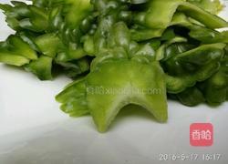 苦瓜牛肉的做法图解4