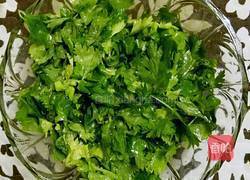 芹菜叶炒鸡蛋的做法图解3