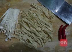 葱油豆腐皮的做法图解2