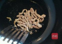 豇豆炒里脊的做法图解5