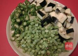 茄子打卤面的做法图解5