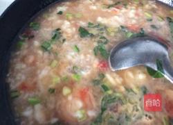 番茄鸡蛋疙瘩汤的做法图解9