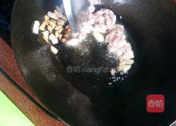 菜根炒肉的做法图解4