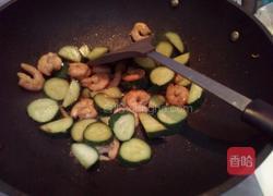 黄瓜炒虾仁的做法图解4