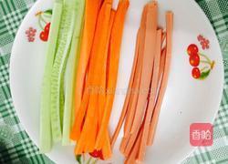 辣味火腿肉松寿司的做法图解2