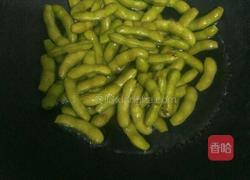 黄豆酱烧鲜毛豆的做法图解4