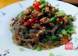 辣酱肉末粉条的做法图解4