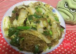 白菜炒粉丝的做法图解5