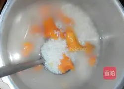 Illustration of how to make sweet potato porridge 4