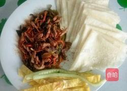 肉丝卷饼的做法图解11