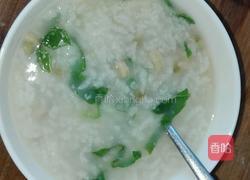 虾米青菜粥的做法图解7