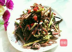 凉拌蕨菜的做法图解10