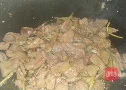 韭菜炒猪肝的做法图解5