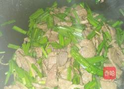 韭菜炒猪肝的做法图解6